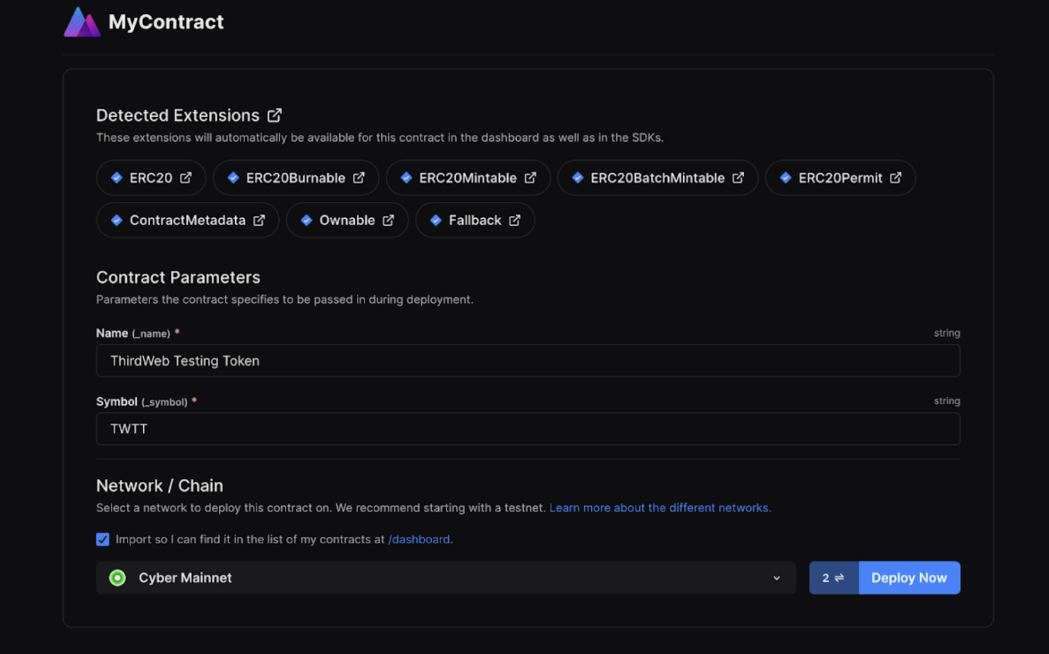 dashboard-config